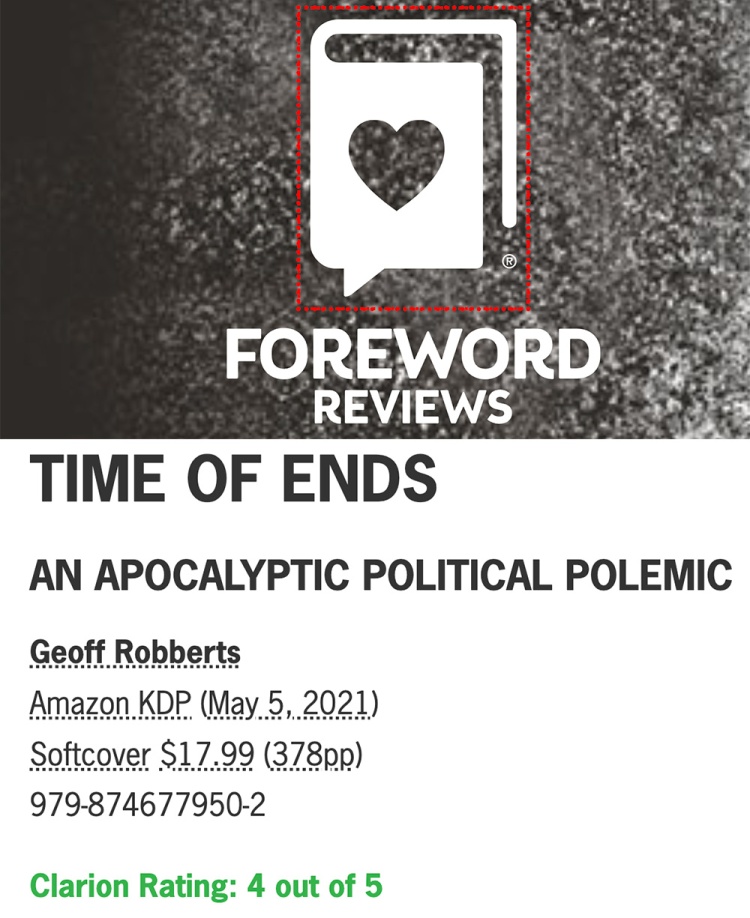 Foreword Review of Time of Ends